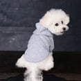 thumbnail image 3 of Winter Dog Solid Color Sport Hoodies Sweatshirts Warm Coat Clothing for Casual, 3 of 14