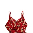 thumbnail image 3 of TheFound Barboteuse d'Été Sans Manches pour Bébés Filles Col en V Taille Haute, 3 of 9