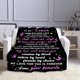 thumbnail image 5 of LHSHID Cousin Gifts for Women Cousin Blanket for Women Gifts for Cousins Best Cousin Gifts for Birthday Blanket to My Cousin Throw Blanket Soft Cozy Flannel Throw Blanket 30"x40", 5 of 8