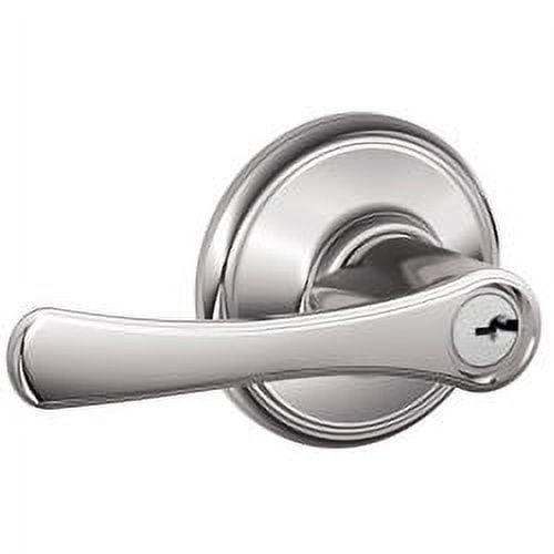 Schlage F51A F Series Avila 625 Entry Door Lock Bright Chrome