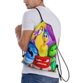 thumbnail image 3 of Lsque inside out 2 Print Drawstring Backpack Bag Sport Gym Sackpack Cinch Bags Drawstring Bags Draw String Sport Bag-Small, 3 of 8