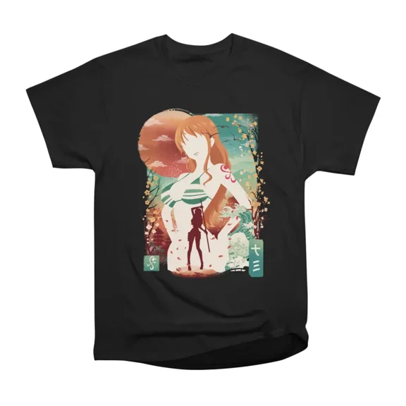 Ukiyo e Nami T-Shirt Tee Gift For Him Merch For Her Apparel For Friend