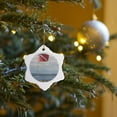 thumbnail image 7 of 3drose, Usa, Washington, Whidbey, Dive Flag, Langley Marina - Us48 Tdr0980 - Trish Drury, 3 inch Snowflake Porcelain Ornament, 7 of 7