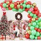 thumbnail image 5 of 5/30 piezas de globos navideños con forma de bastón de caramelo, de aluminio, de Papá Noel, para colgar en la fiesta de Navidad de los niños, 5 of 5