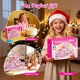 thumbnail image 2 of JoyStone Large Doll House for Girls, 22 Rooms DIY Playset with Furniture, Dolls, Warm String Lights and Slide, Creative Pretend Play Castle Toy Birthday Gift for Kids Ages 3+, 2 of 9