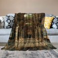 thumbnail image 2 of Orinice Afrofuturism Warm Lightweight Blanket Soft Fleece Blankets for All Seasons - Perfect Decorative Gift for Living Rooms, Sofa, and Office 60x80in, 2 of 6