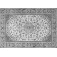 thumbnail image 1 of Ahgly Company Indoor Rectangle Medallion Gray Traditional Area Rugs, 4' x 6', 1 of 1