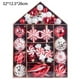 thumbnail image 2 of Juego de adornos de bolas de Navidad, decoración navideña para árbol, paquete de regalo de bolas de Navidad pintadas, 73 Uds., 2 of 5