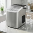 thumbnail image 3 of HOMCOM Portable Ice Maker Countertop 9 Ice Cubes Ready in 7 Mins 26lbs/24H, 3 of 10