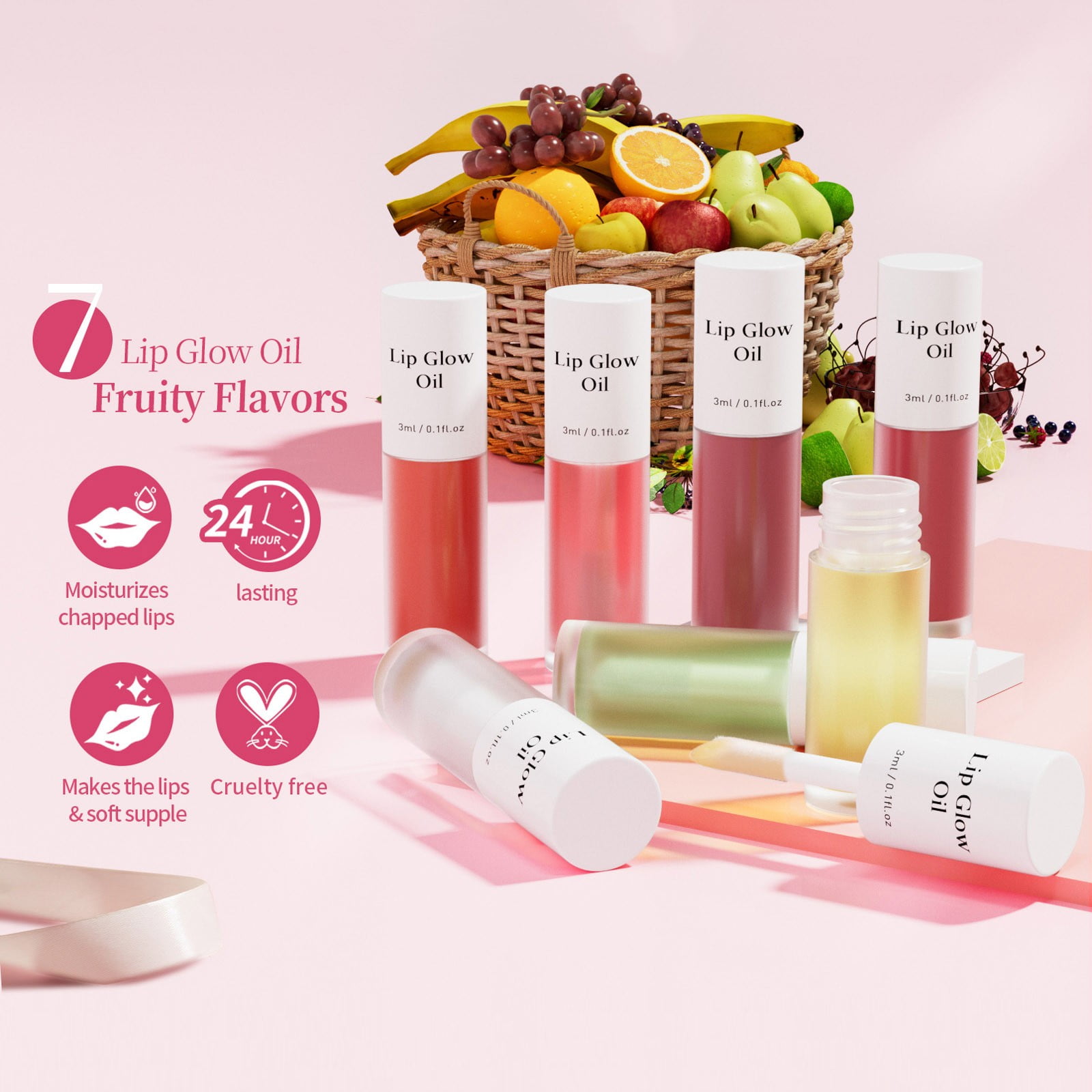 Hypnotized Asian Crush 28 Lip Gloss 5 Items And under Lip Care for Dry Clear Lip Gloss Plumper Kind Tint Tinted Truly Beauty Shave Butter Super Skin Tint Lip Buzzing Lip Oil Lip And Cheek Tint Makeup