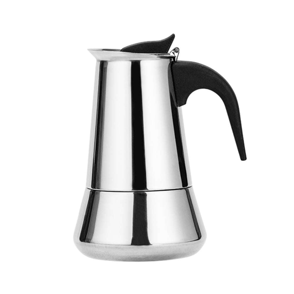 Stainless Steel Stovetop Coffee Pot Espresso Coffee Maker Kettle 100ML