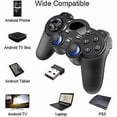 thumbnail image 4 of USB Wireless Game Controller Gamepad for PC/Laptop (Windows XP/7/8/10) & PS3 & Android & Steam - [Black], 4 of 5