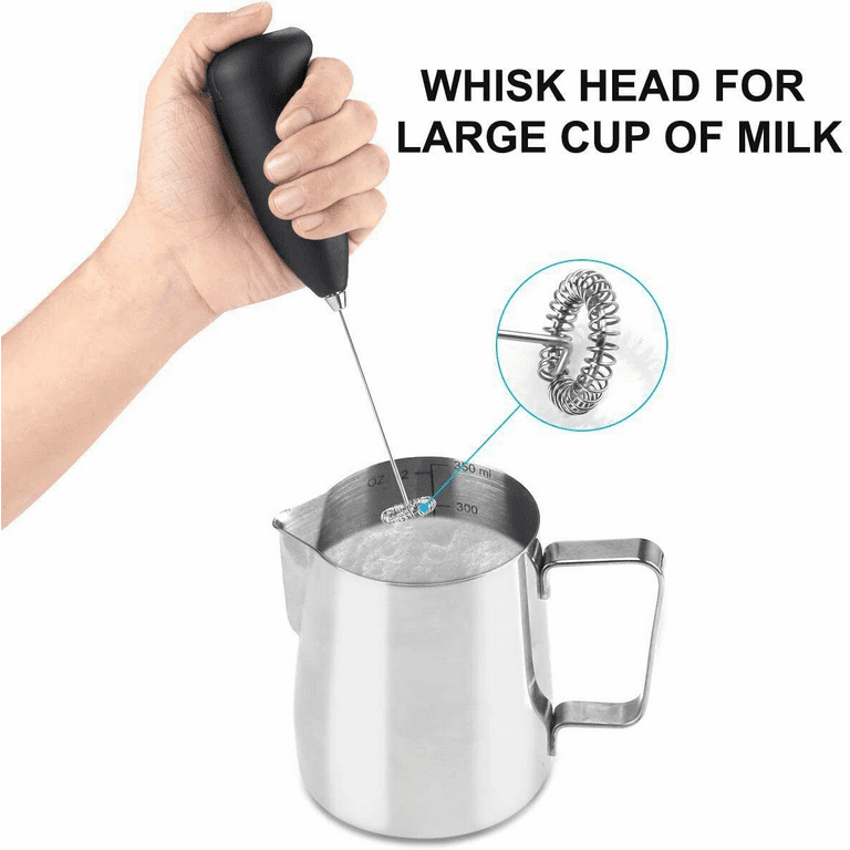 lulshou Electric Milk Frother Drink Foamer Whisk Mixer Stirrer Coffee  Eggbeater Kitchen