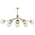 thumbnail image 6 of 52703CPZ Kichler Lighting Silvarious - 12 Light Chandelier-17.75 Inches Tall and 26.75 Inches Wide-Champagne Bronze Finish-Clear Crackle Glass Color, 6 of 12