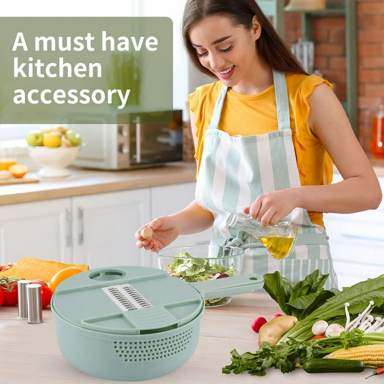 Kitcheniva 12In1 Vegetable Chopper With Container, 1 count