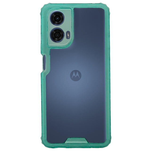Funda Otter 360 Contonor De Color Uso Rudo Para Moto G24/ G04 Menta Más 2 Micas De Cristal