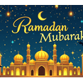thumbnail image 4 of Ramadan Themed Decorative Backdrop Banner with Crescent Moon Lanterns and Mosque Silhouettes Ramadan Mubarak Party Decorations Photography Props Muslim Celebration Event Background Decors, 4 of 8