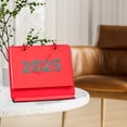 thumbnail image 4 of Xuniizn Leather Desk Calendar Magnetic Leather Desk Calendar Note Calendar Gift Set 2025 Year Of The Snake Desk Calendar Originality Office Monthly Calendar Desktop Decor, 4 of 6