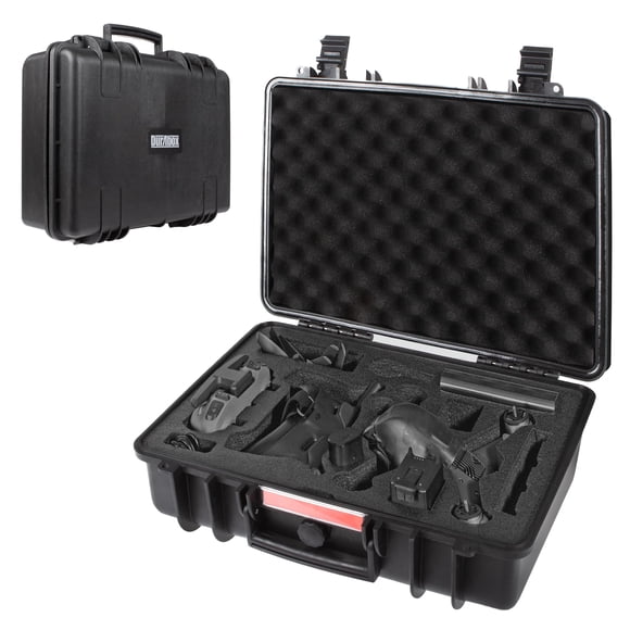 Durabox All Weather Hard Case 18 x 14 x 6” - TSA Approved Hard Shell Travel Case with Customizable Foam for Cameras, Lenses, Laptops, Electroni