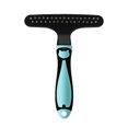 Pet Deshedding Brush DoubleSided Undercoat Rake Dogs & Cats Shedding Comb And Dematting Tool