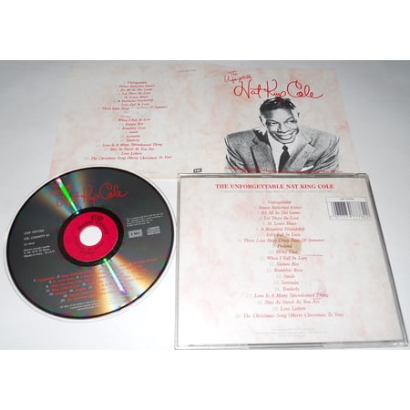 Unforgettable Nat Nat King Cole (CD)
