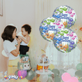 thumbnail image 2 of PMU Happy Birthday Fish bowl 18 Inch Mylar-Foil Balloon Pkg/5, 2 of 7