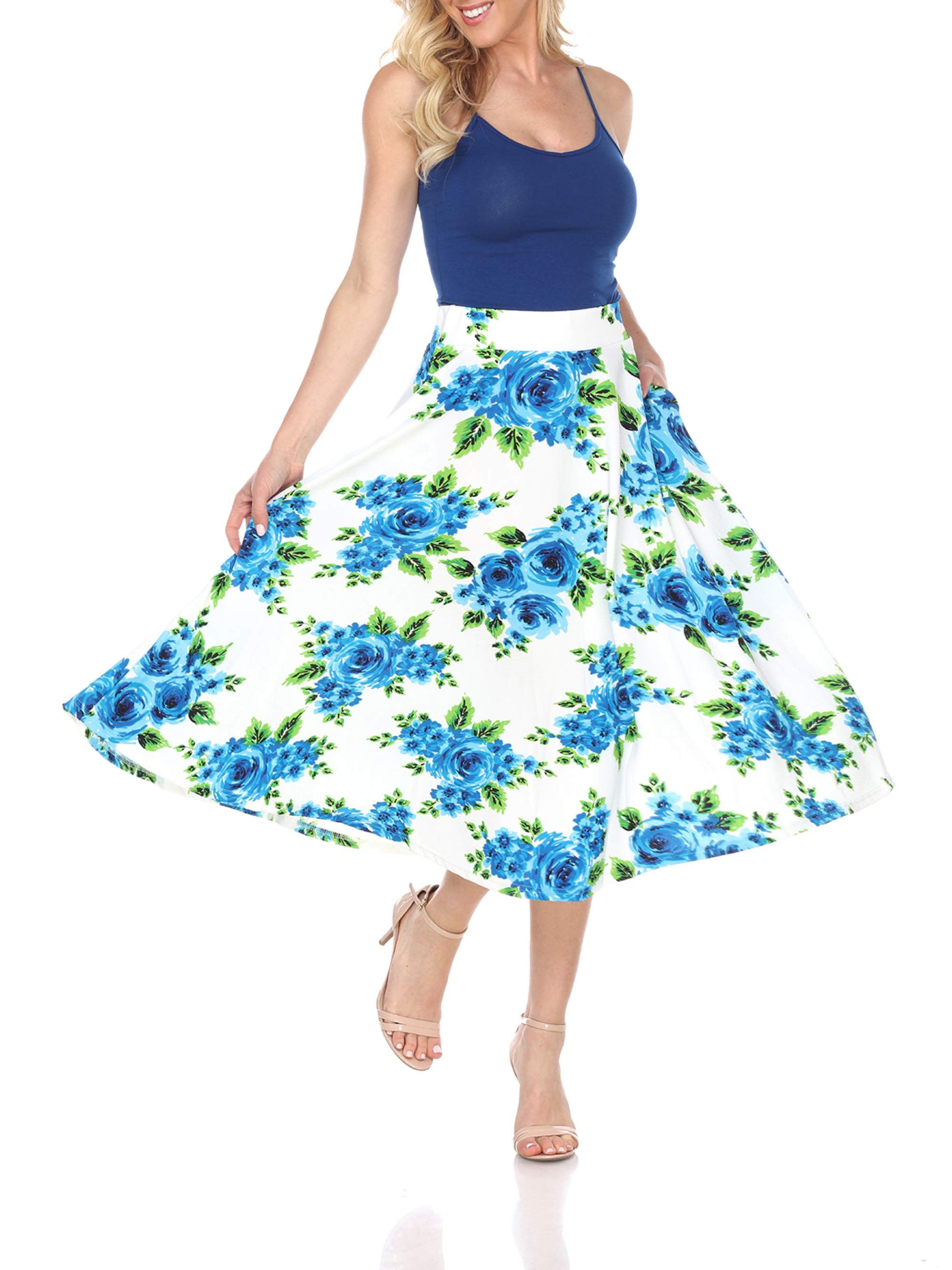 floral skirt walmart