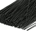 thumbnail image 3 of Unique Bargains Twist Ties Metal, Plastic 100mm x 1.8mm Plastic Black Cable Cord Ties 500pcs, 3 of 4