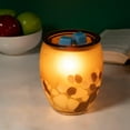 thumbnail image 3 of Scentsationals Wax Melt Warmer, Wax Warmer for Scented Wax Melts - Art Glass Collection Christia - Candle Wax Melter for Fragrance Cubes and Tarts, 3 of 5