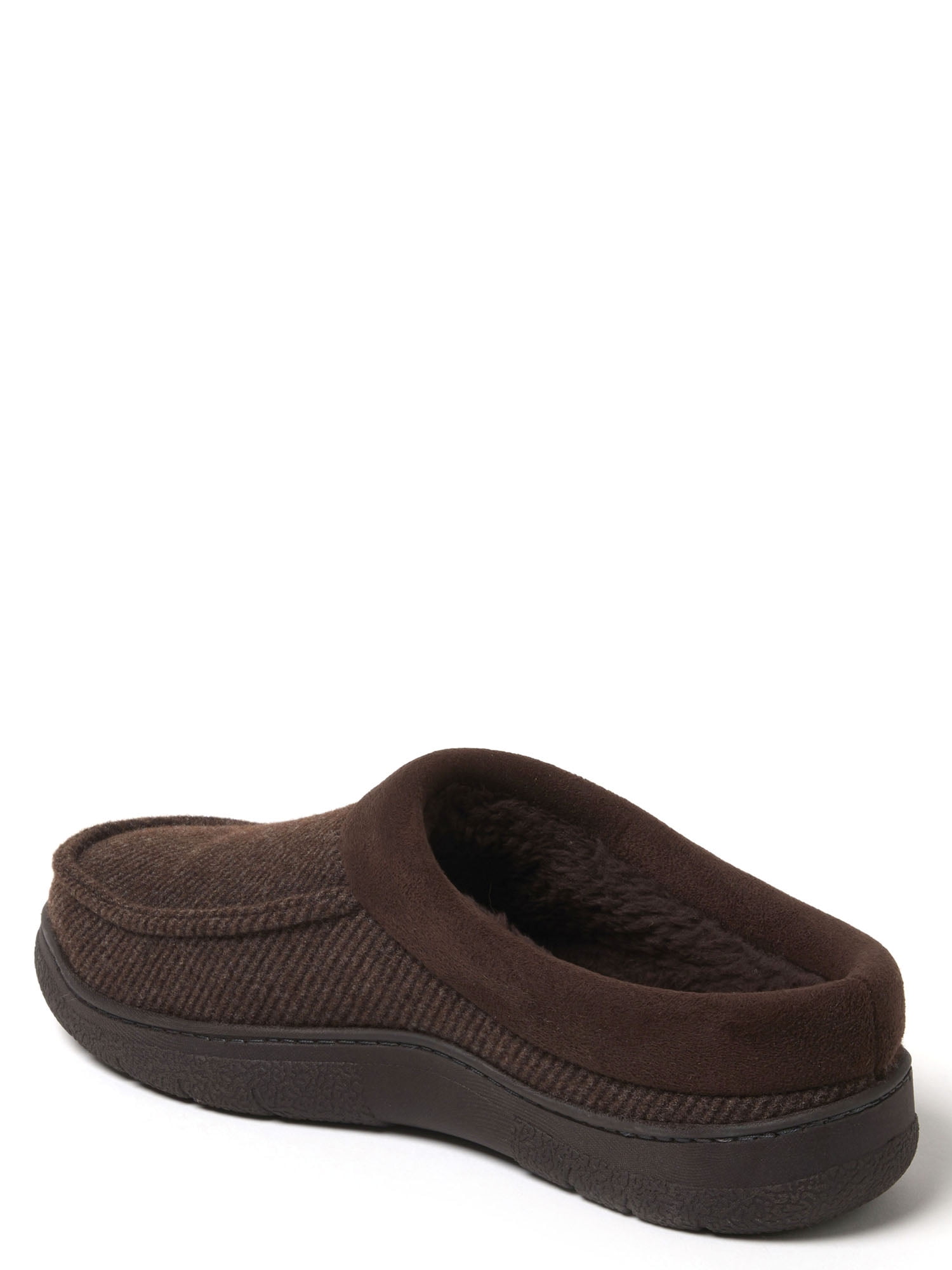 Dearfoams Cozy Comfort Men s Moc Toe Clog Slippers Walmart