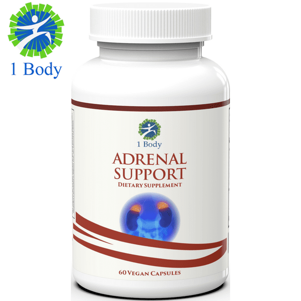 1 Body Adrenal Support Supplement Cortisol Manager Supplement, Rhodiola