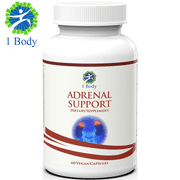 Best Adrenal Fatigue Supplements - 1 Body Adrenal Support Supplement Cortisol Manager Supplement Review 