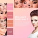 thumbnail image 5 of Paleta de rubor de 12 colores, rubor iluminador en polvo, maquillaje de larga duración, resistente a las manchas, aspecto natural, mezclable, acabado mate sin crueldad animal, paleta de rubor para con, 5 of 5