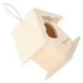 thumbnail image 4 of Bird Houses For Outside, Unique Design  Bird House  For Small Birds For Garden For Parrots Heart-Shaped Belt Rope No. 1, 4 of 8
