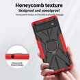 thumbnail image 6 of Compatible with Google Pixel 6a 5G Case and Tempered Glass Screen Protector Cover Slim Magnetic Ring Holder Stand Rugged Cell Phone Cases for Pixel6a5G Pixel6a a6 G5 Pixle 6a5G 2022 Women Men Red, 6 of 7