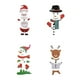thumbnail image 5 of Matsuzay Adhesivo navideño para nevera interesante diseño de escena de dibujos animados DIY calcomanías para refrigerador adorno de festival Kits de decoración para fiestas, 5 of 6