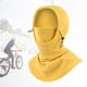 thumbnail image 1 of Pasamontañas térmico ligero Cola que absorbe el sudor cómodo Gorro de cara completa Amarillo, 1 of 8