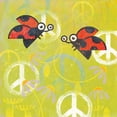 thumbnail image 3 of Marmont Hill "Peace Sign Ladybugs III" Painting Print on Canvas, 3 of 5