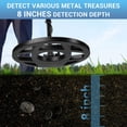 thumbnail image 4 of Detector de metales GDDREAM MD6012, bobina impermeable de 10 pulgadas, DSP avanzado, 4 of 8
