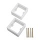 thumbnail image 4 of Efficient Installation 2pcs Light Switch Cover Plate Spacers and Screws, 4 of 11