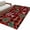 Red Black Green, variant on Area Rugs 2.7'x5', Grey Christmas Carpet for Living Room Bedroom Dining Room, Winter Green Pine Tree Gold Snowflake Throw Kitchen Rugs Non Slip Washable Rectangle Indoor Outdoor Rugs