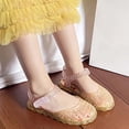 thumbnail image 5 of DuoJiaJ Girls Summer Fashion Jelly Sandals Open Toe Soft Sole Beach Shoes With Breathe Holes For Outdoor Play Kids Sandals Girls Size 9, 5 of 5
