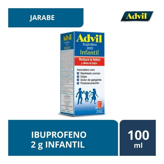 Analgésico Advil suspensión infantil 100 ml