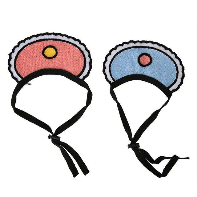 (S) 2 pañuelos de toalla de saliva para mascotas ligeros y lavables para perros pequeños y gatos - Pañuelos para el cuello y baberos decorativos