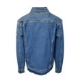 thumbnail image 4 of Harley-Davidson Veste pour Homme en Denim Indigo Foncé avec Broderie à Points de Chaîne (S77), 4 of 12