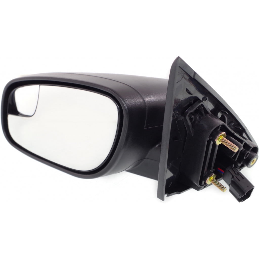 For Ford Police Interceptor Sedan 2013-2019 Door Mirror Driver Side | Power | w/ Blind Spot Mirror | Textured Black | SE/Police | Replacement For FO1320445 | CG1Z17683A