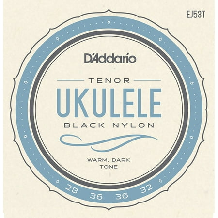 D'Addario EJ53T Pro-Arté Rectified Ukulele Strings, Tenor Ukulele/Hawaiian, Optimized for Tenor Ukuleles tuned to standard GCEA tuning By DAddario Ship from