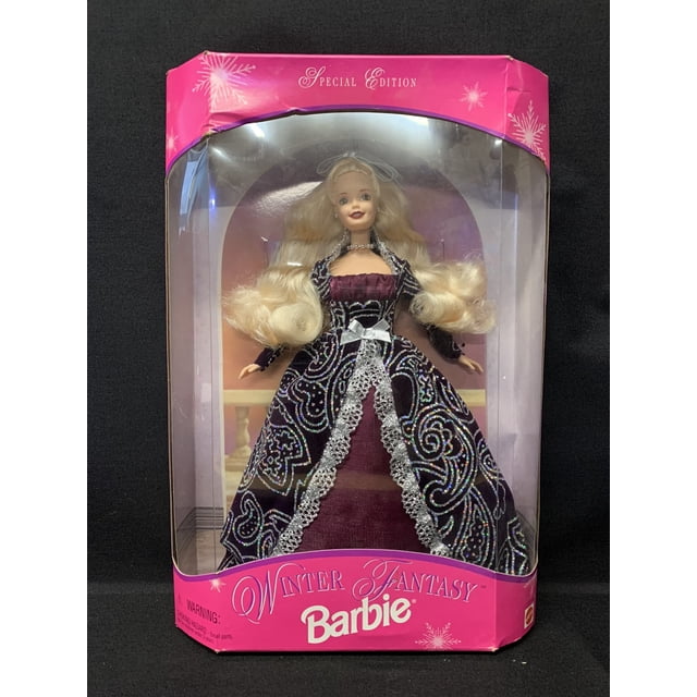 Barbie 1996 Winter Fantasy 2 Blonde - Sam's Club Exclusive