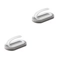 thumbnail image 2 of Justharion Kitchen Sponge Brush Melamine Sponge Cleaning Brush Descaling white 2Set, 2 of 6