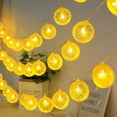 thumbnail image 4 of FloHua Valentines Day Decorations LED Lemon String Lights 1 Set Of 1.5 Meters 10 Lights Party Ambient Lights Birthday Decoration Fruit Shape Battery Operated Valentine's Day Gifts, 4 of 6